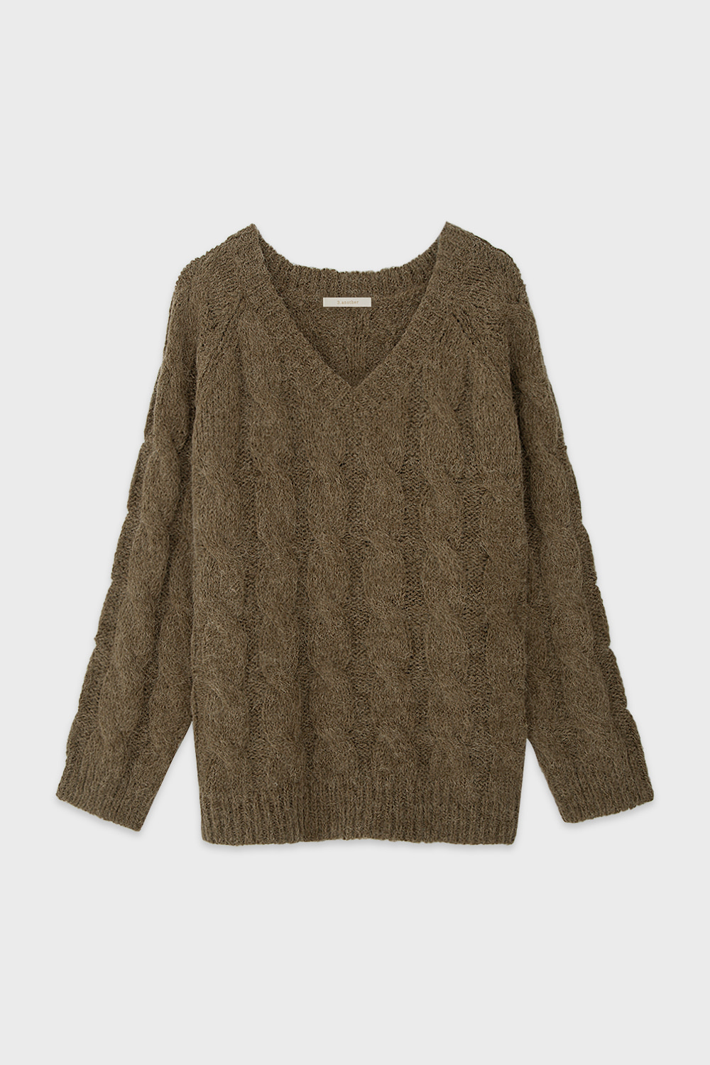 Alpaca Oversized Sweater Brown