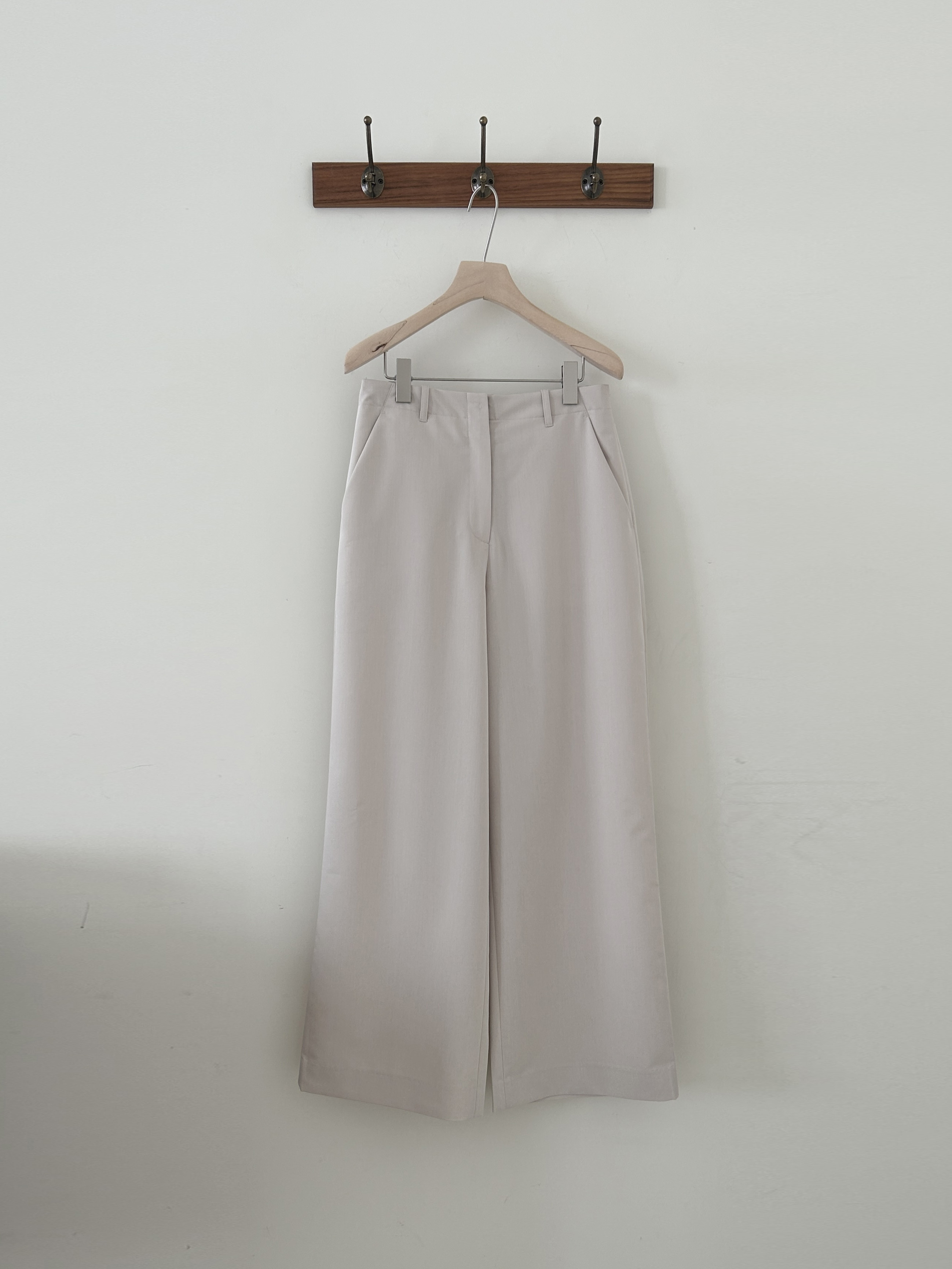Wide Straight Trousers