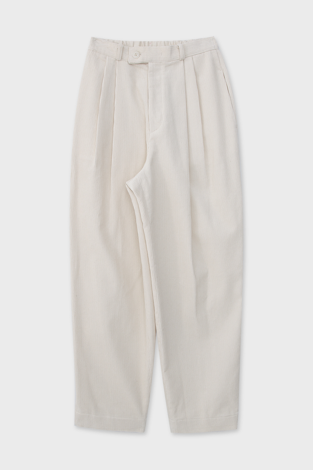 Corduroy Trousers Ivory